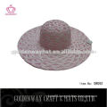 Wholesale Paper ladies top hat sun visor hat